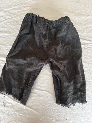 Grå børneshorts